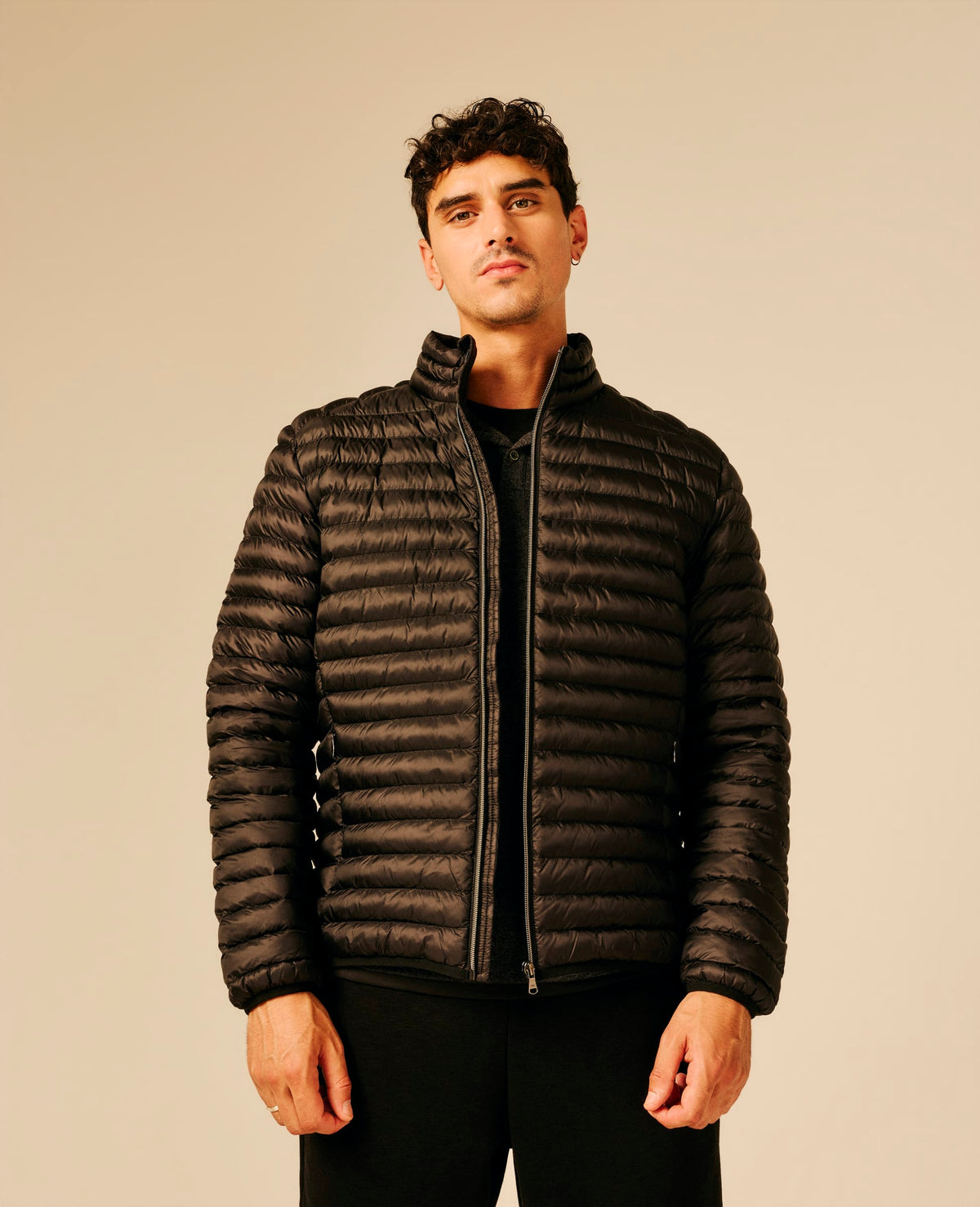 Doudoune homme noir - Groen | Sun Valley, vue 4