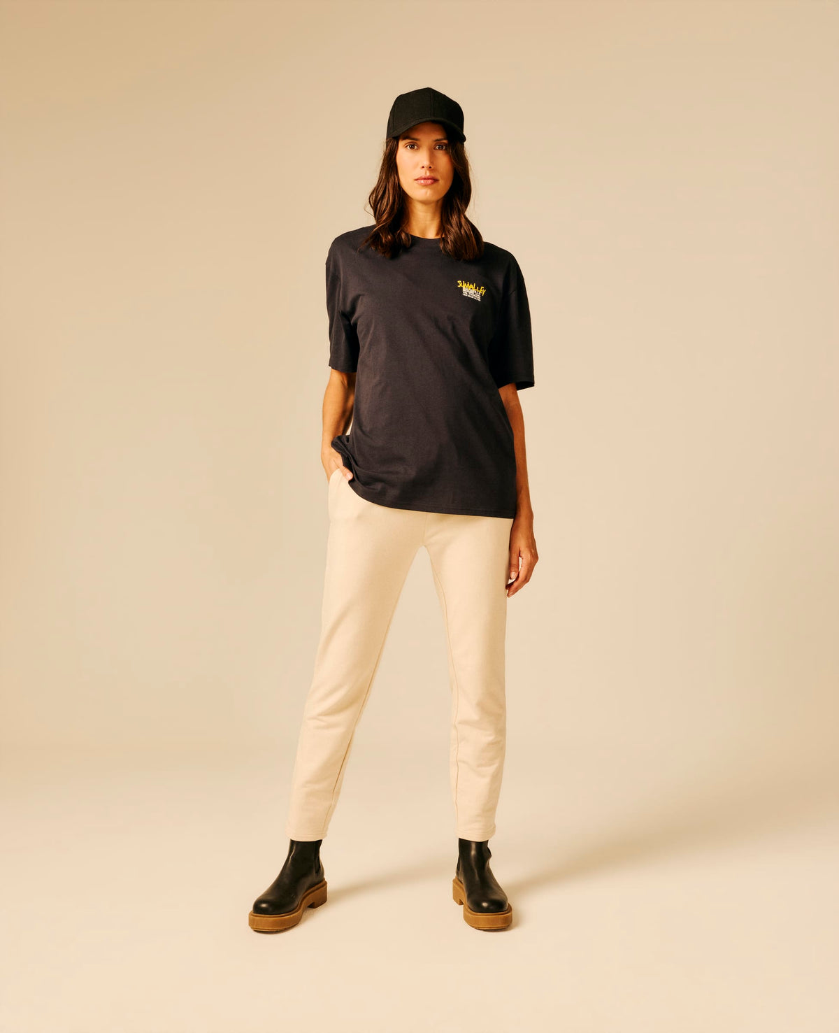 Pantalon de jogging femme beige clair - Volaj | Sun Valley