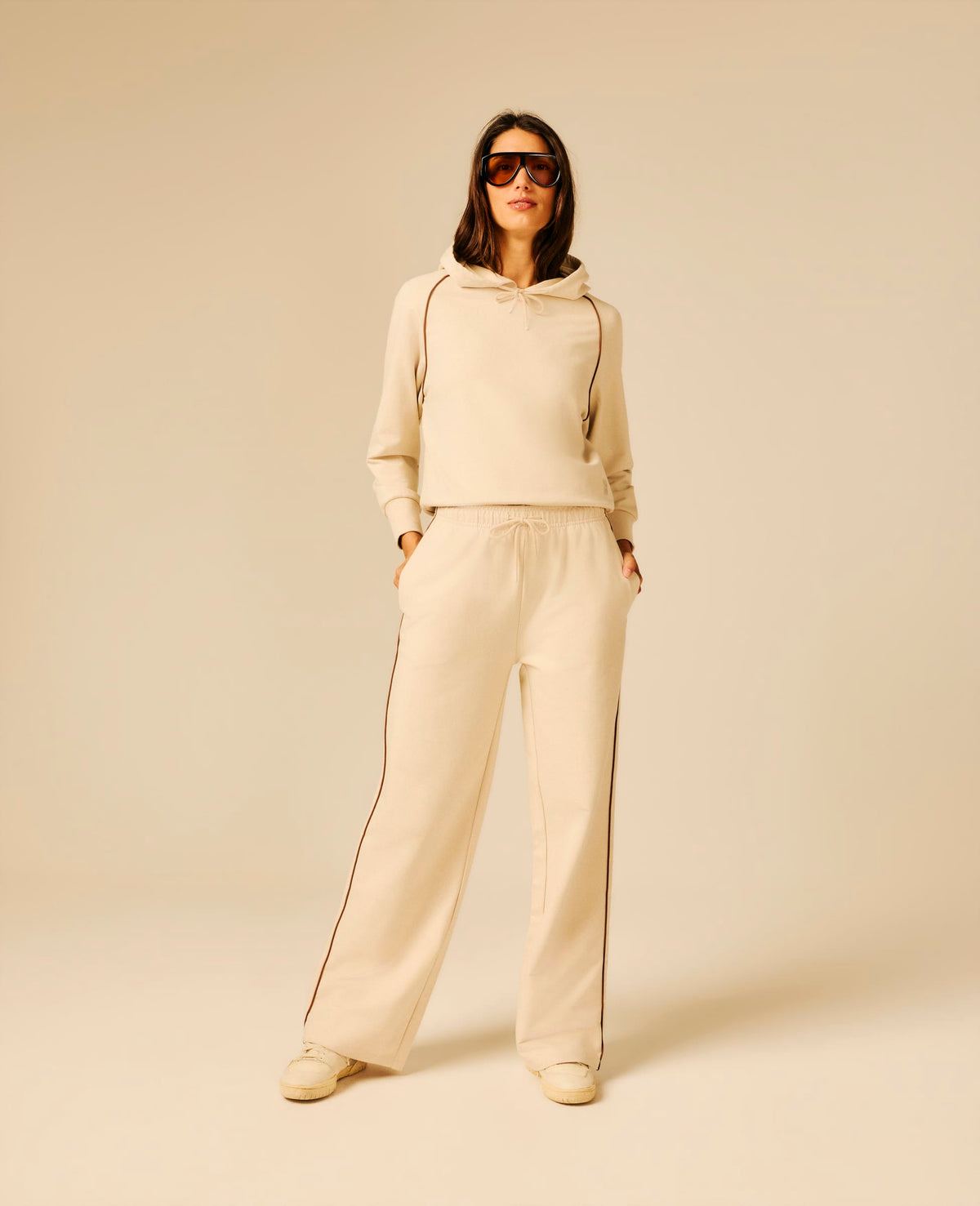 Pantalon femme beige clair - Vadil | Sun Valley