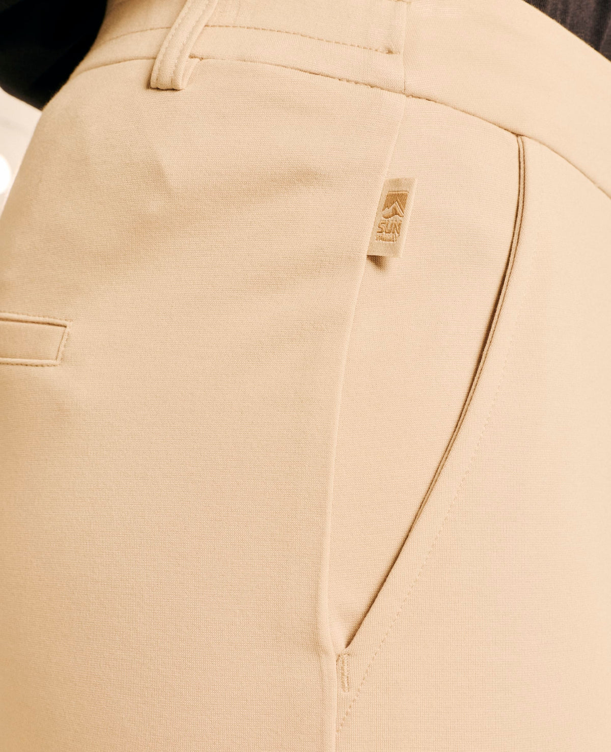 Pantalon femme beige clair - Victom | Sun Valley, vue 5