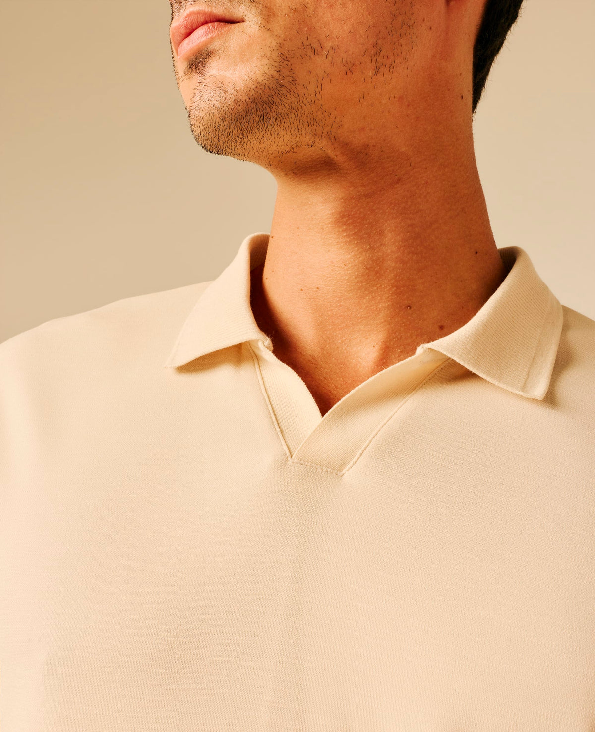 Polo homme beige clair - Bayda | Sun Valley, vue 5