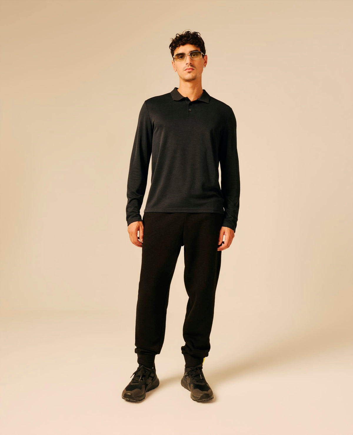 Polo homme noir - Biadene | Sun Valley