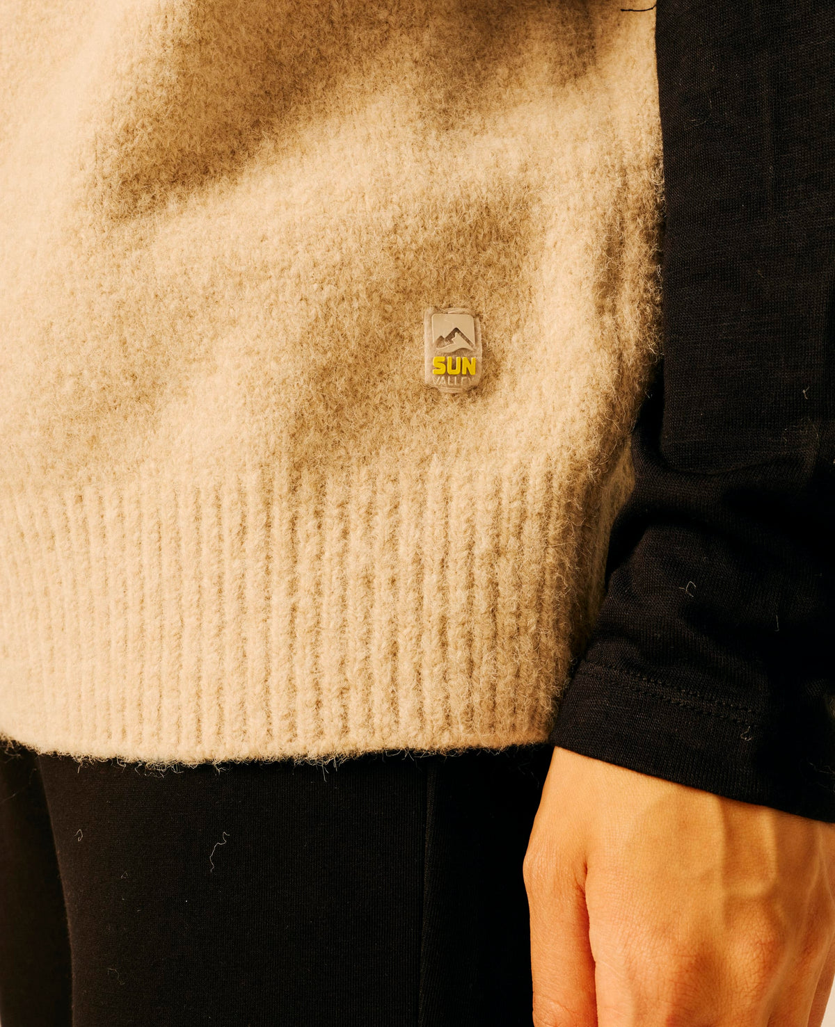 Pull femme beige - Unver | Sun Valley, vue 7