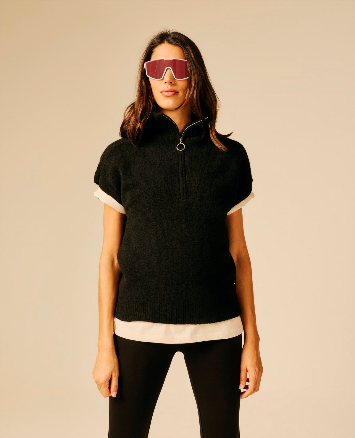 Pull femme noir - Unver | Sun Valley, vue 4