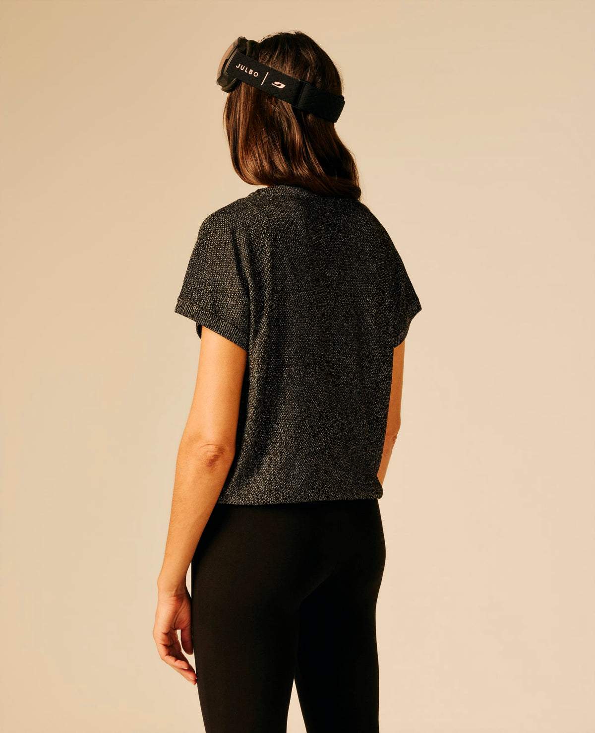 Pull sans manches femme noir - Uroge | Sun Valley, vue 2
