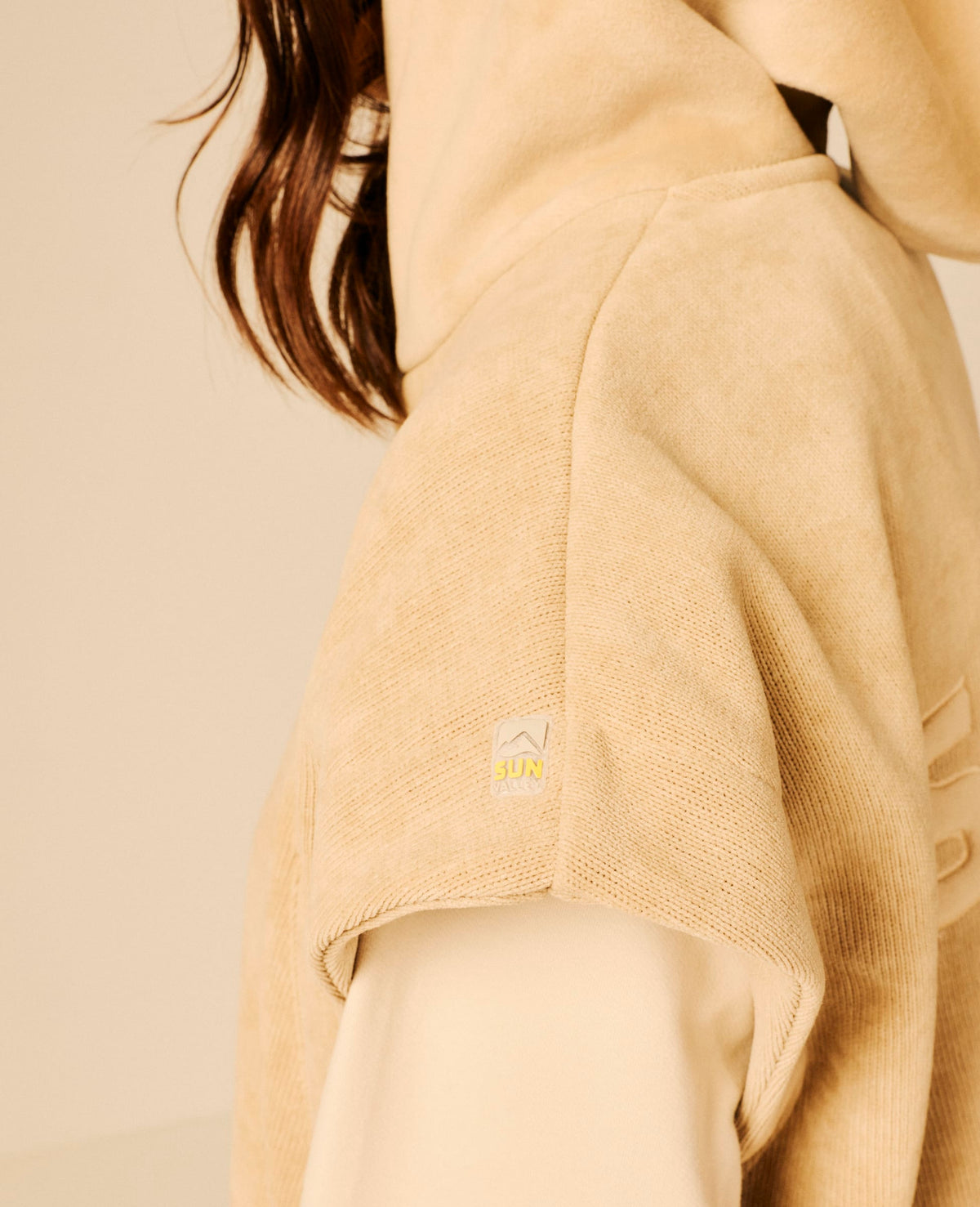 Robe femme beige - Tayca | Sun Valley, vue 6