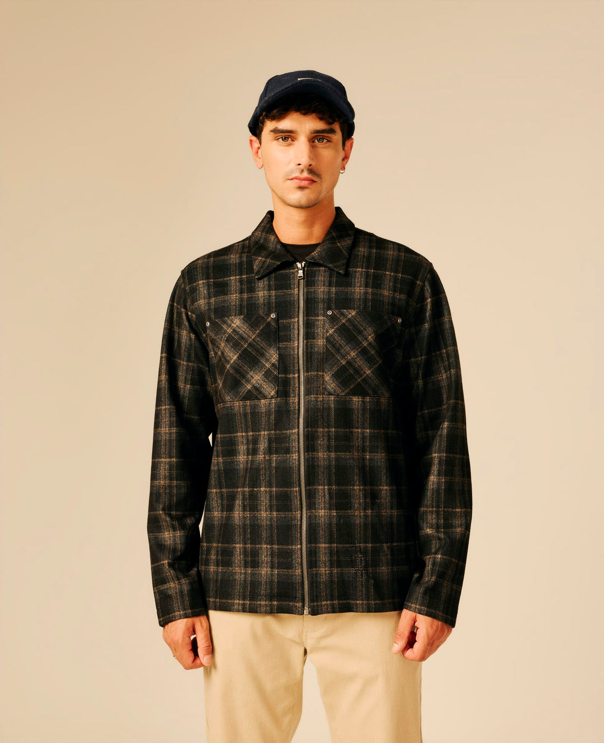 Surchemise homme kaki - Arkom | Sun Valley, vue 4