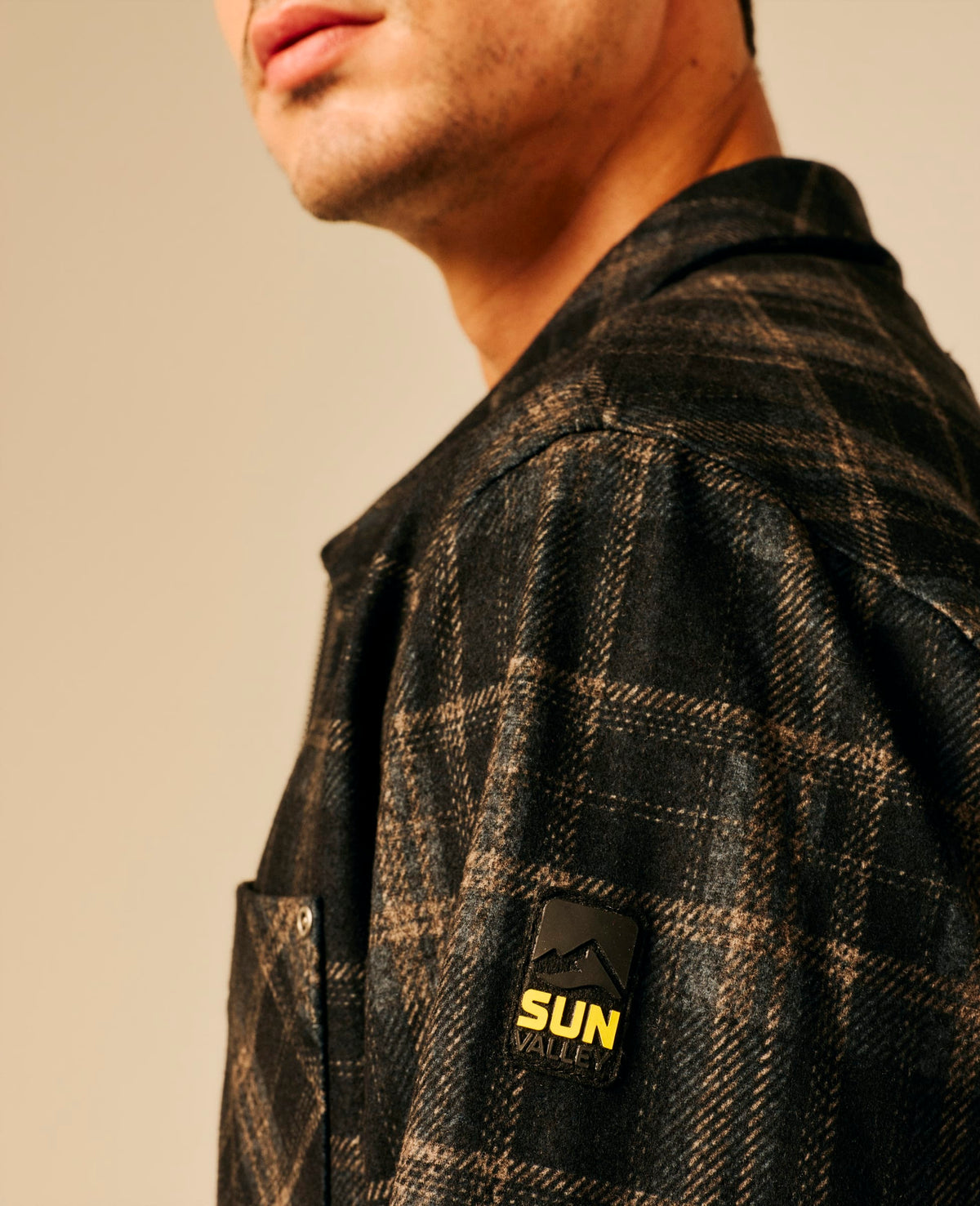 Surchemise homme kaki - Arkom | Sun Valley, vue 5