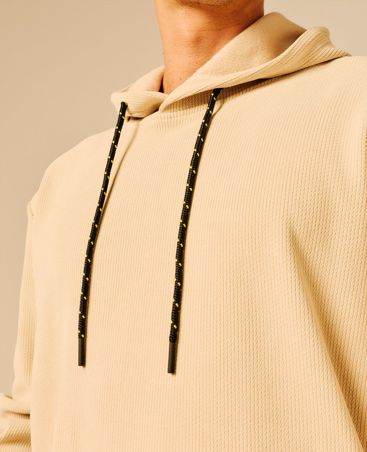 Sweat capuche homme beige - Livial | Sun Valley, vue 6