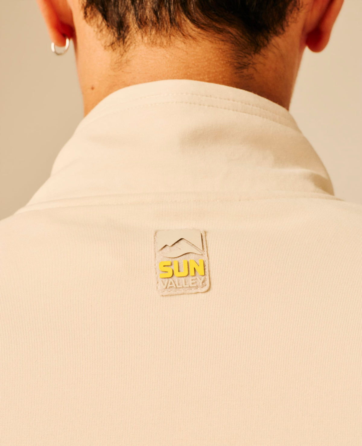 Sweat zippé homme beige clair - Linkid | Sun Valley, vue 7