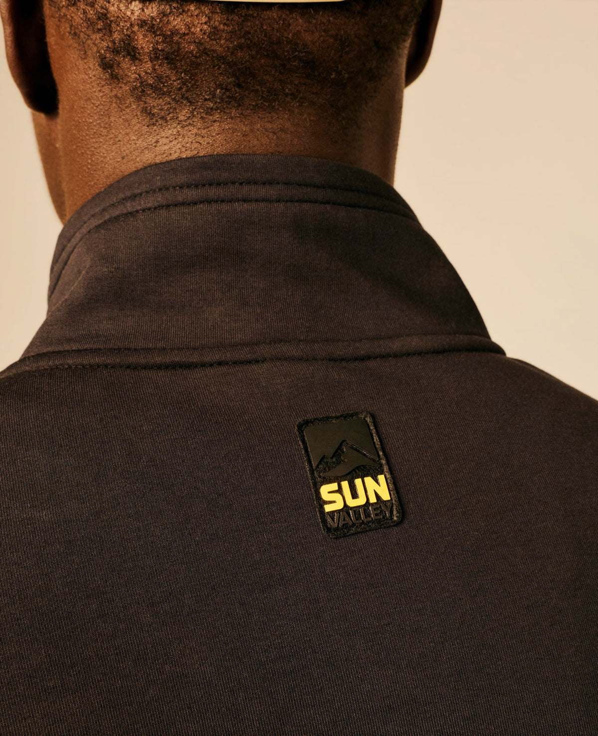 Sweat zippé homme noir - Linkid | Sun Valley, vue 6