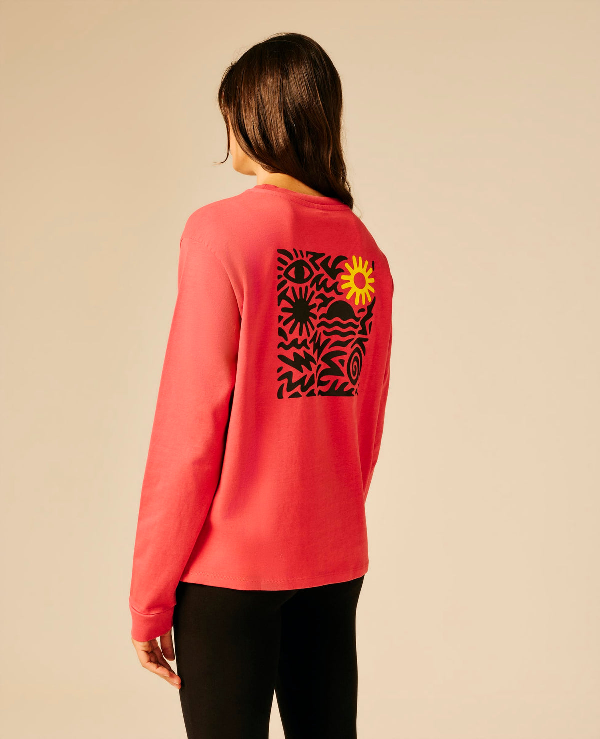 T-shirt femme rose - Perch | Sun Valley, vue 5