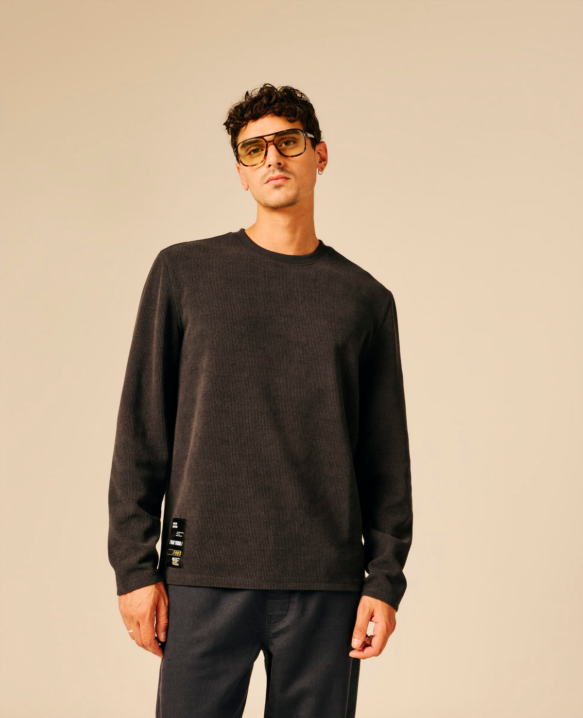T-shirt homme anthracite Bleu - Crosly | Sun Valley, vue 3
