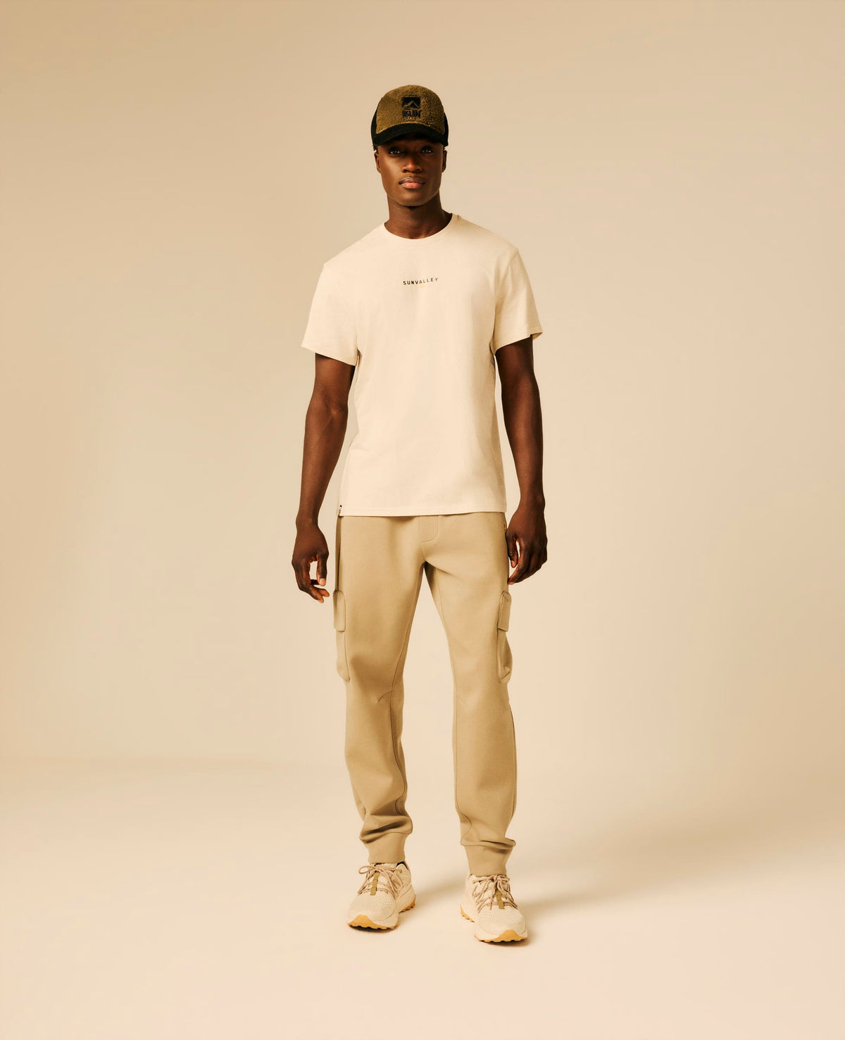 T-shirt homme beige clair - Cendry | Sun Valley