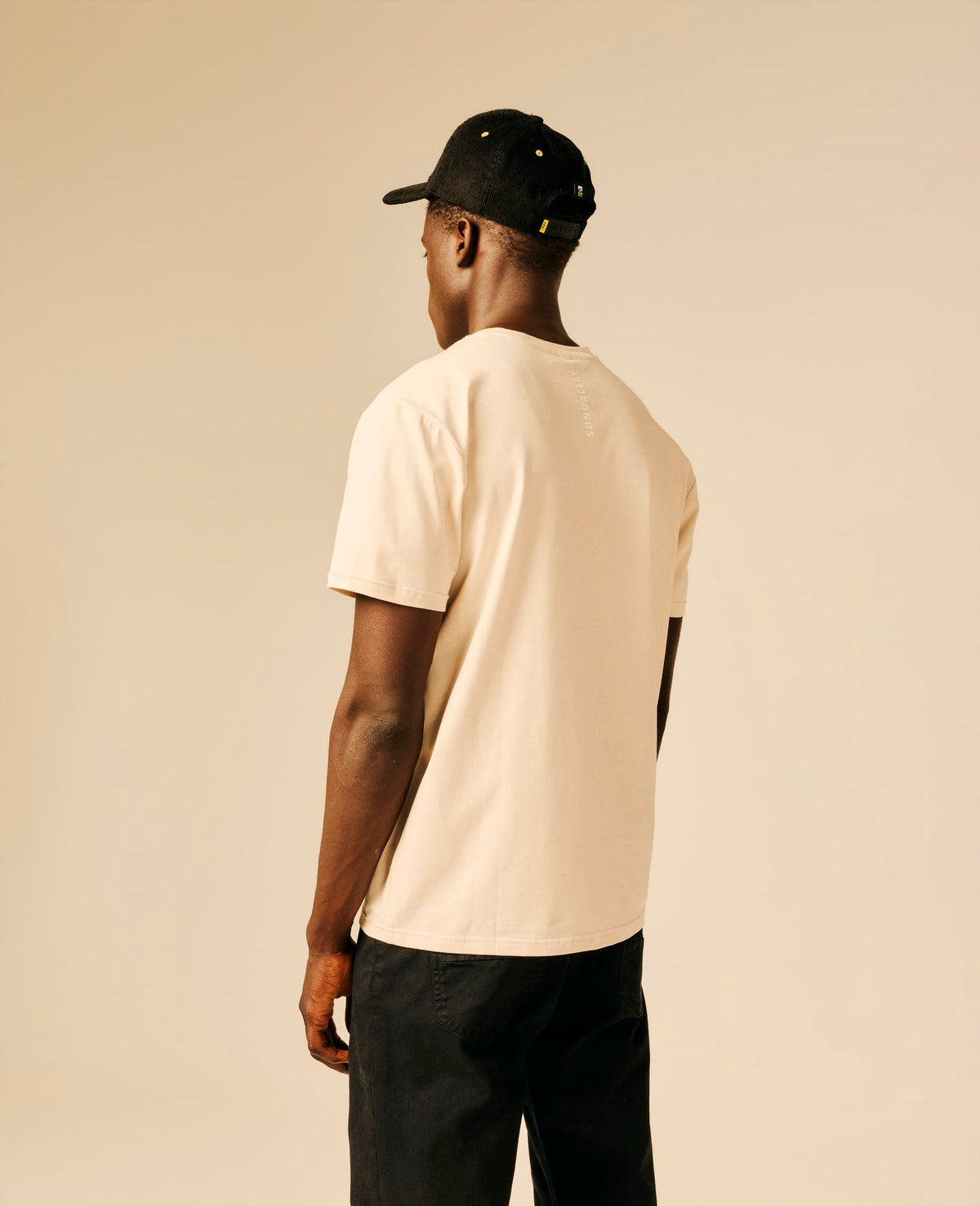 T-shirt homme beige clair - Cerp | Sun Valley, vue 2
