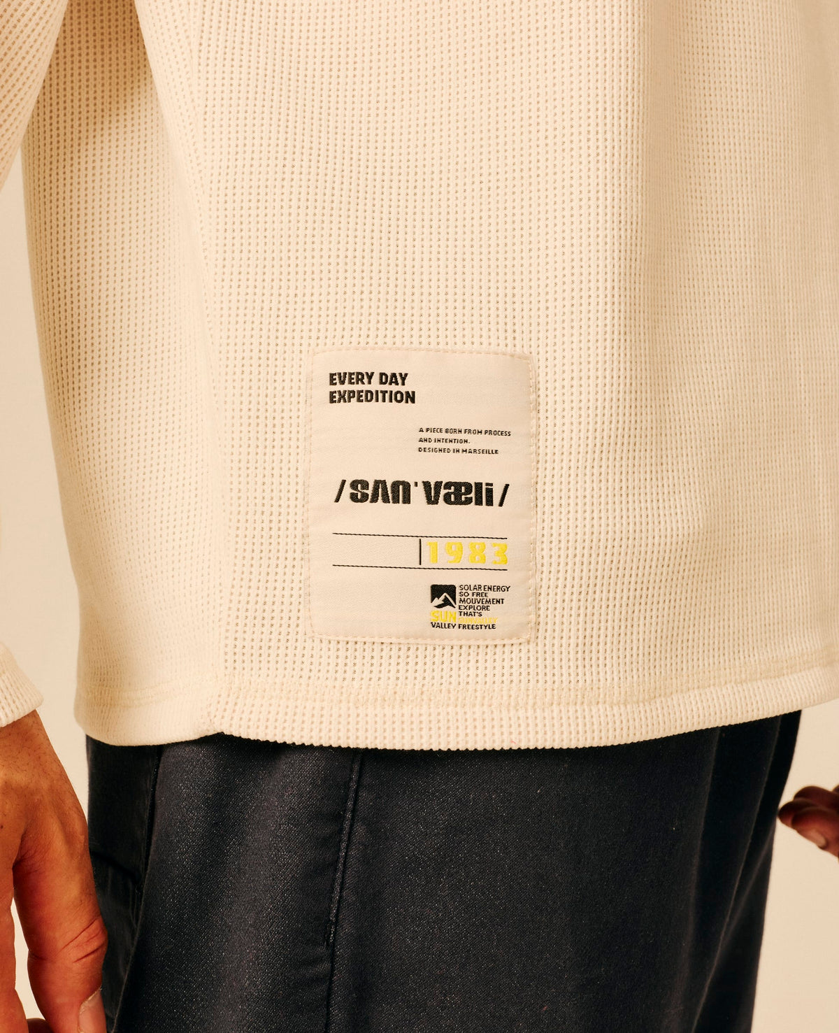 T-shirt homme beige clair - Crosly | Sun Valley, vue 4