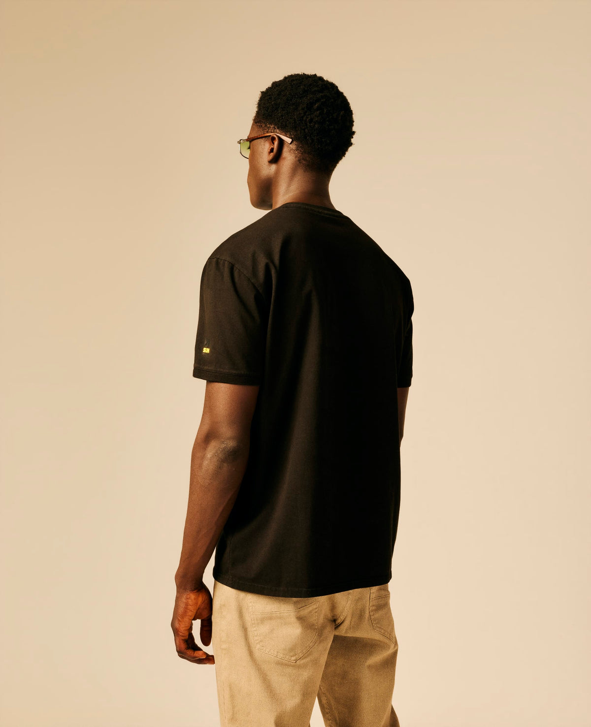 T-shirt homme noir - Cheston | Sun Valley, vue 2