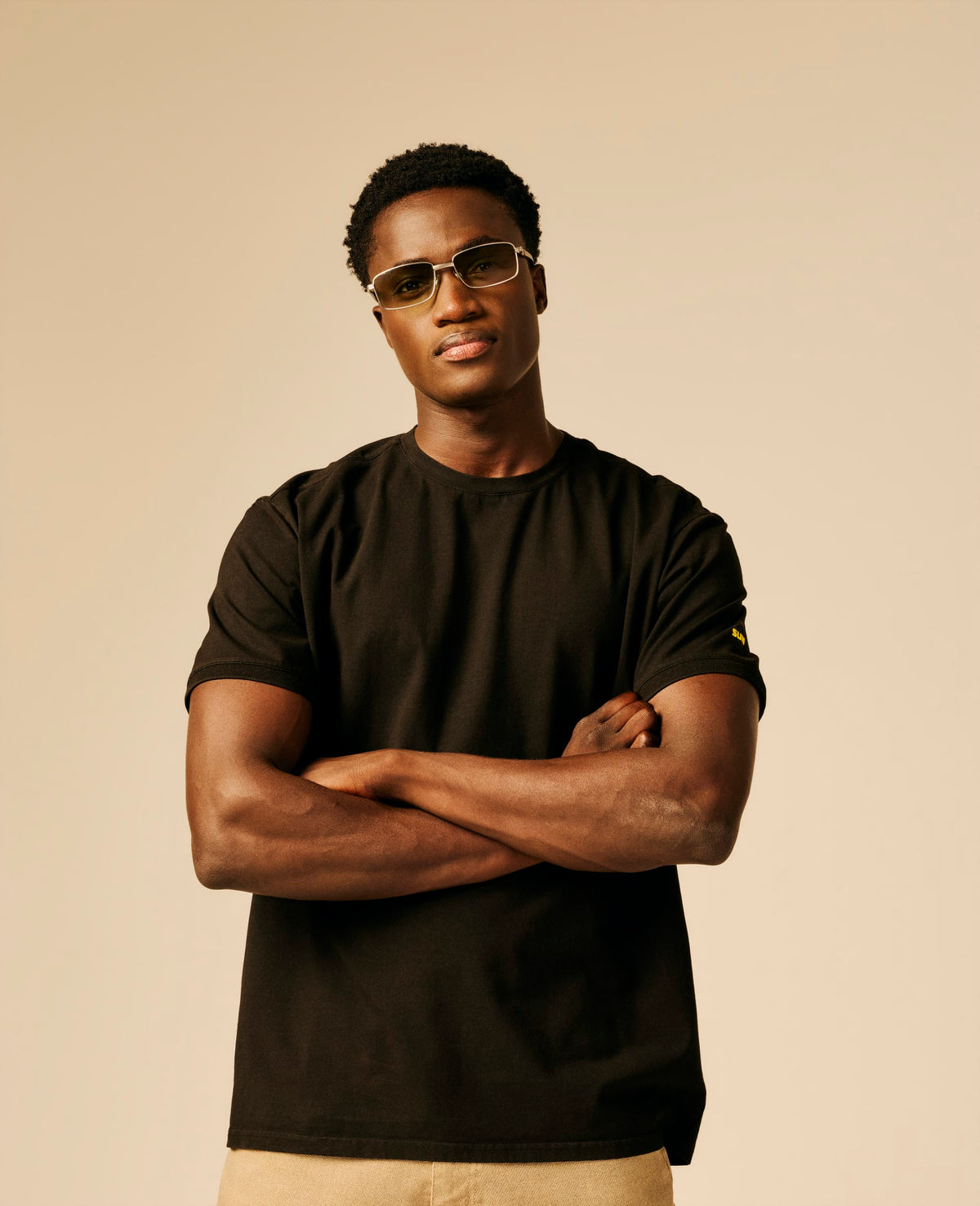 T-shirt homme noir - Cheston | Sun Valley, vue 4