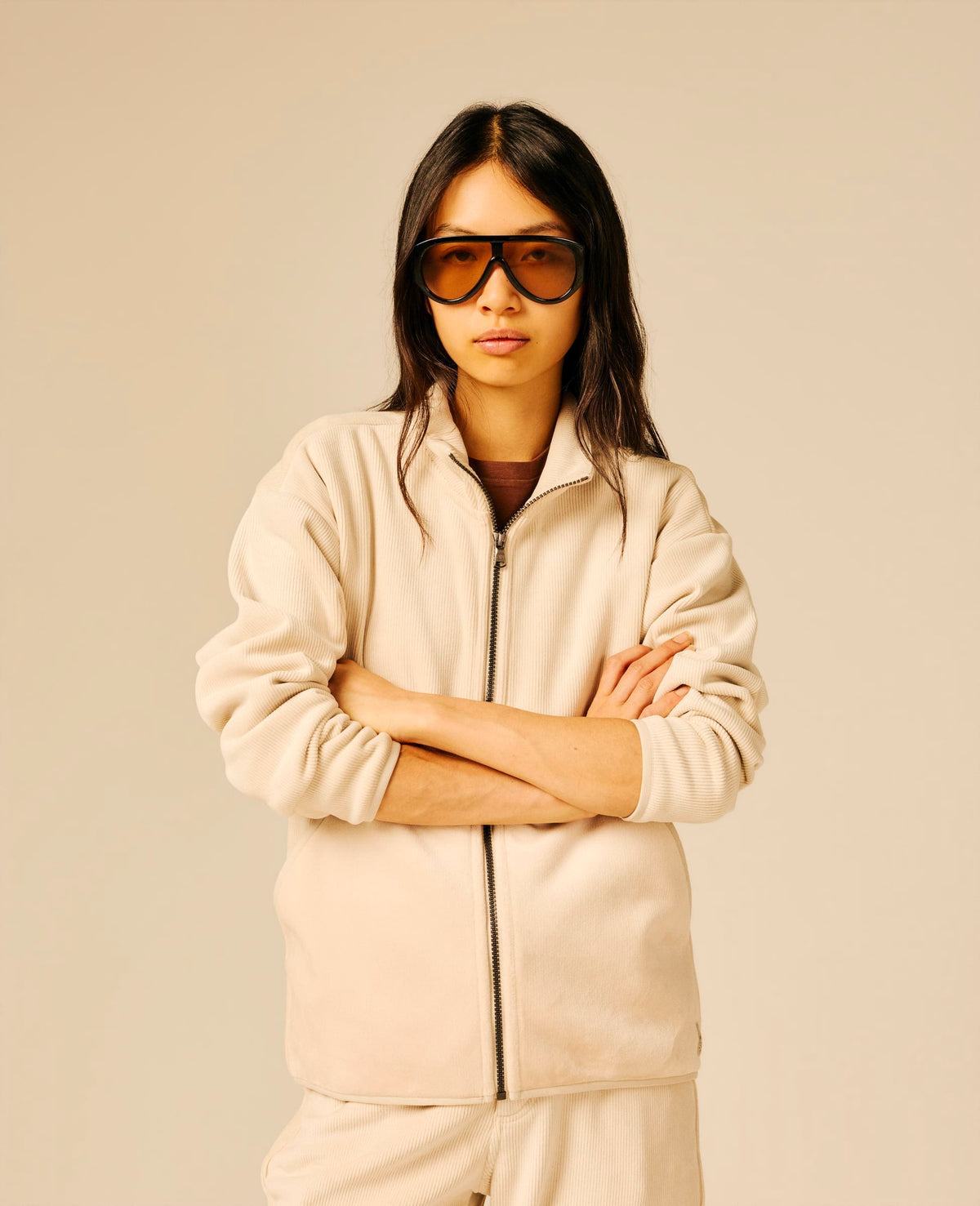 Veste femme beige clair - Droll | Sun Valley, vue 4