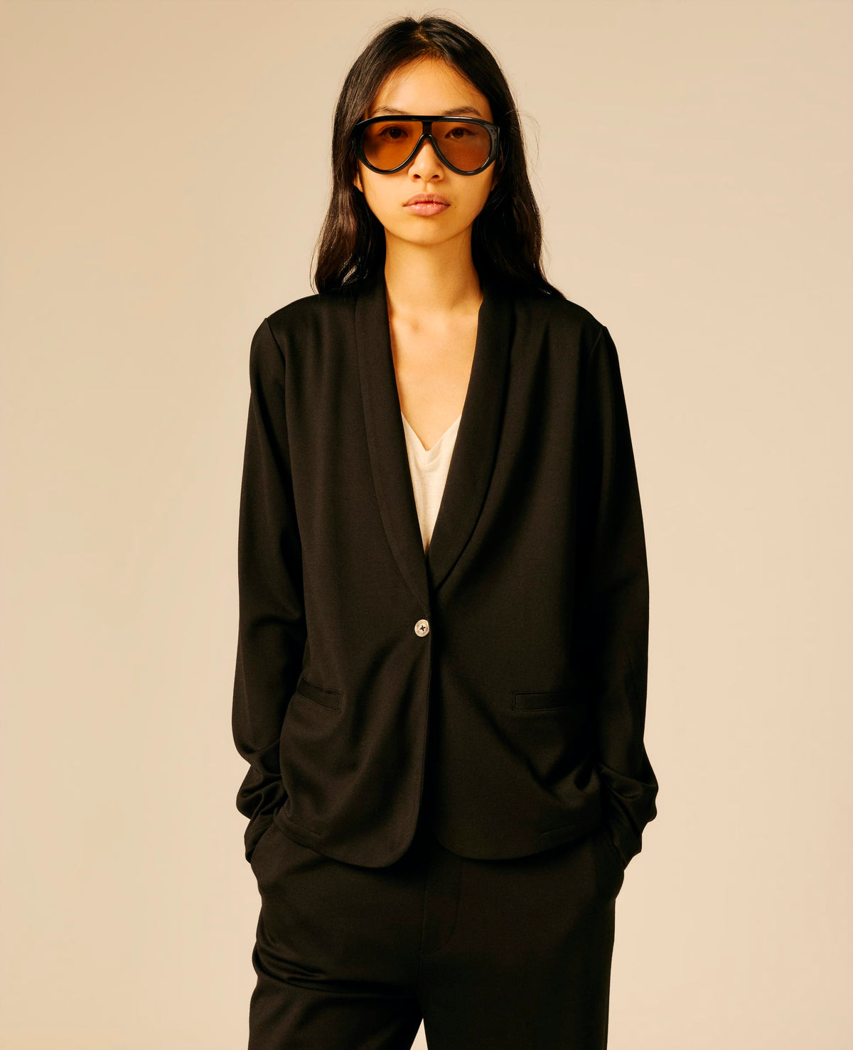 Veste femme noir - Yoggi | Sun Valley, vue 5
