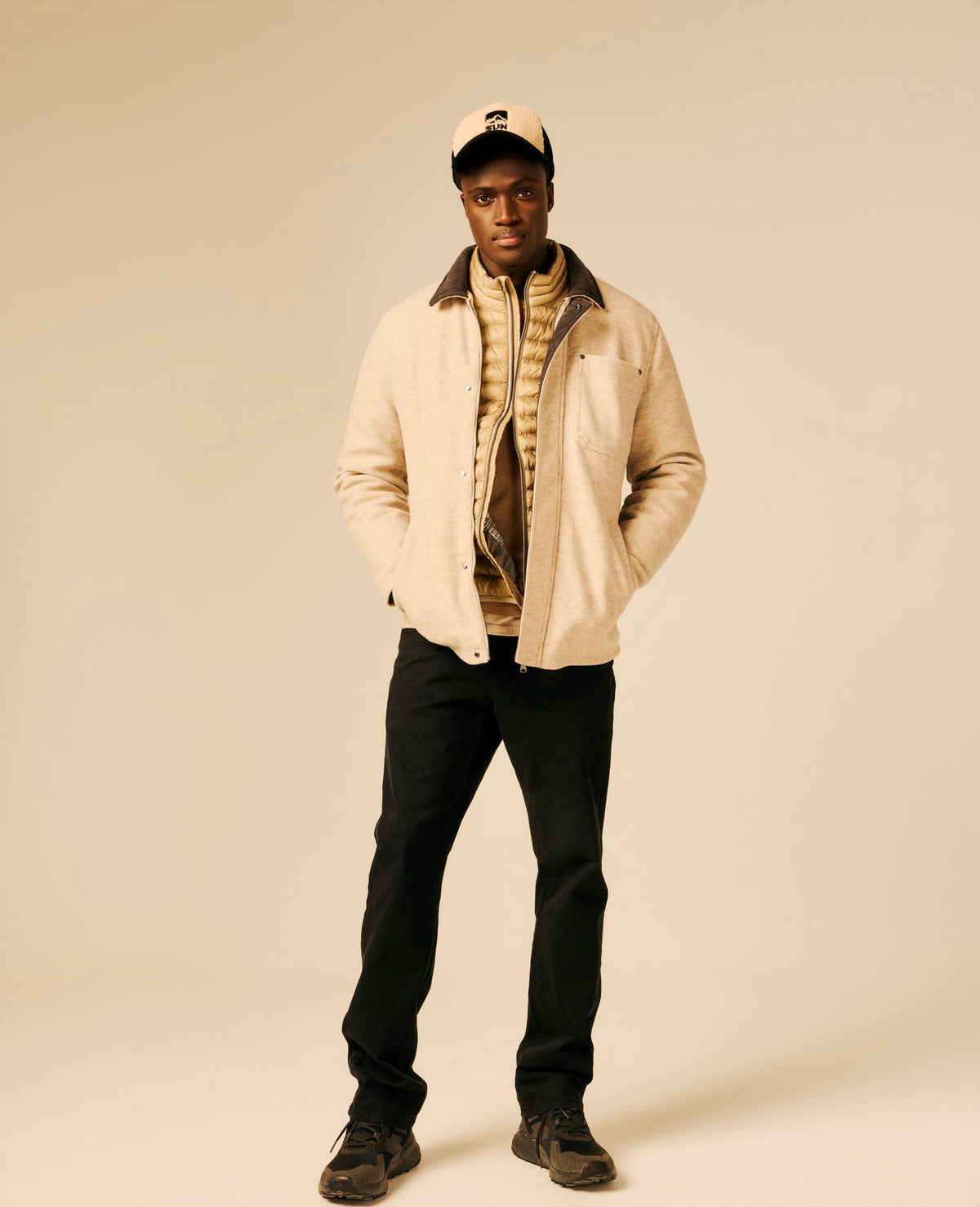 Veste homme beige clair - Elpin | Sun Valley