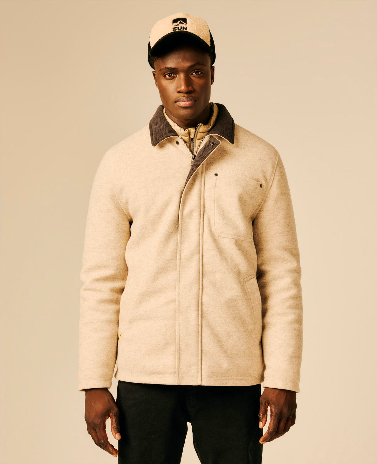 Veste homme beige clair - Elpin | Sun Valley, vue 4