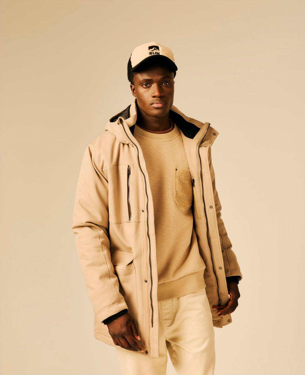 Veste homme beige - Ettal | Sun Valley, vue 3