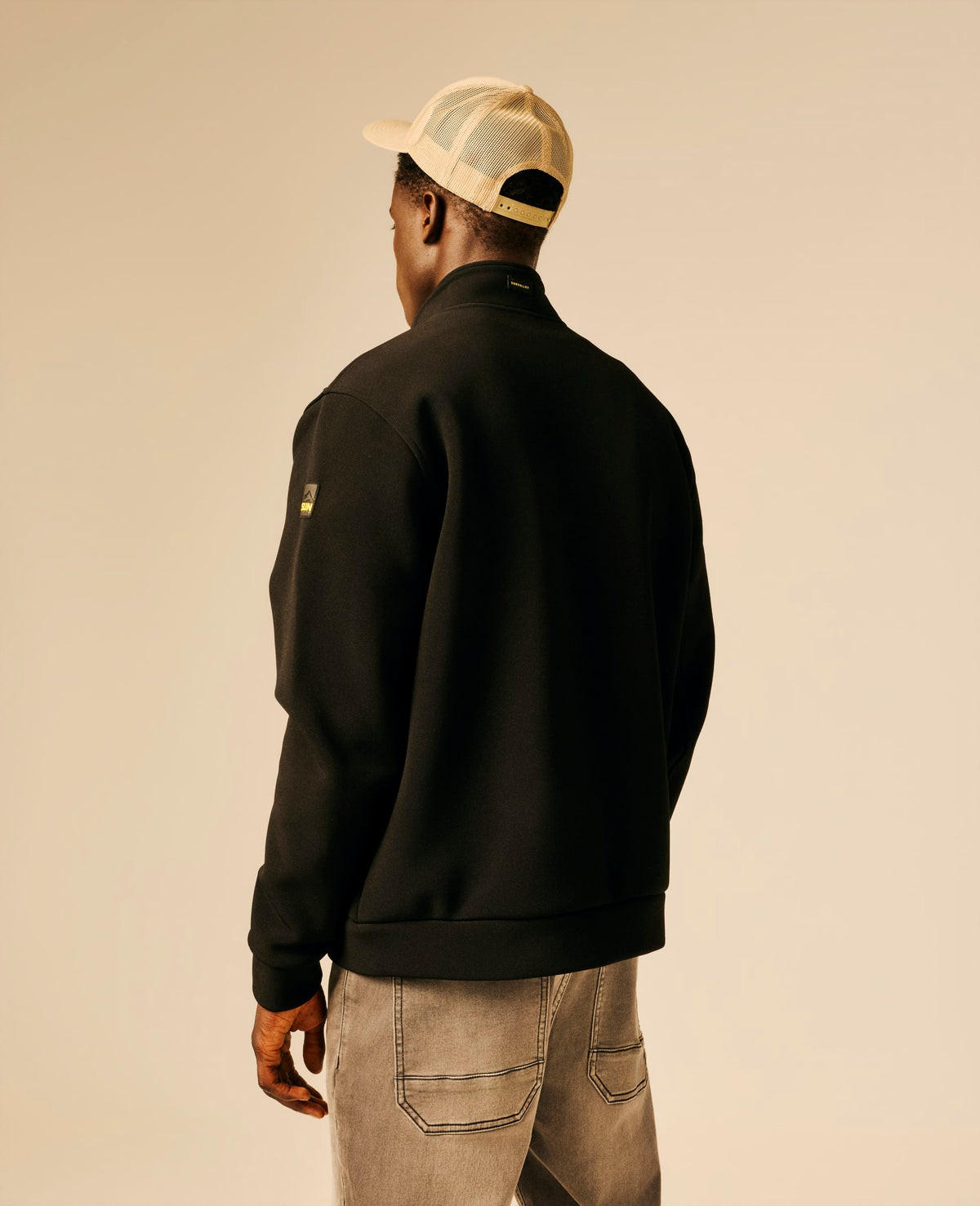 Veste homme noir - Eglon | Sun Valley, vue 2
