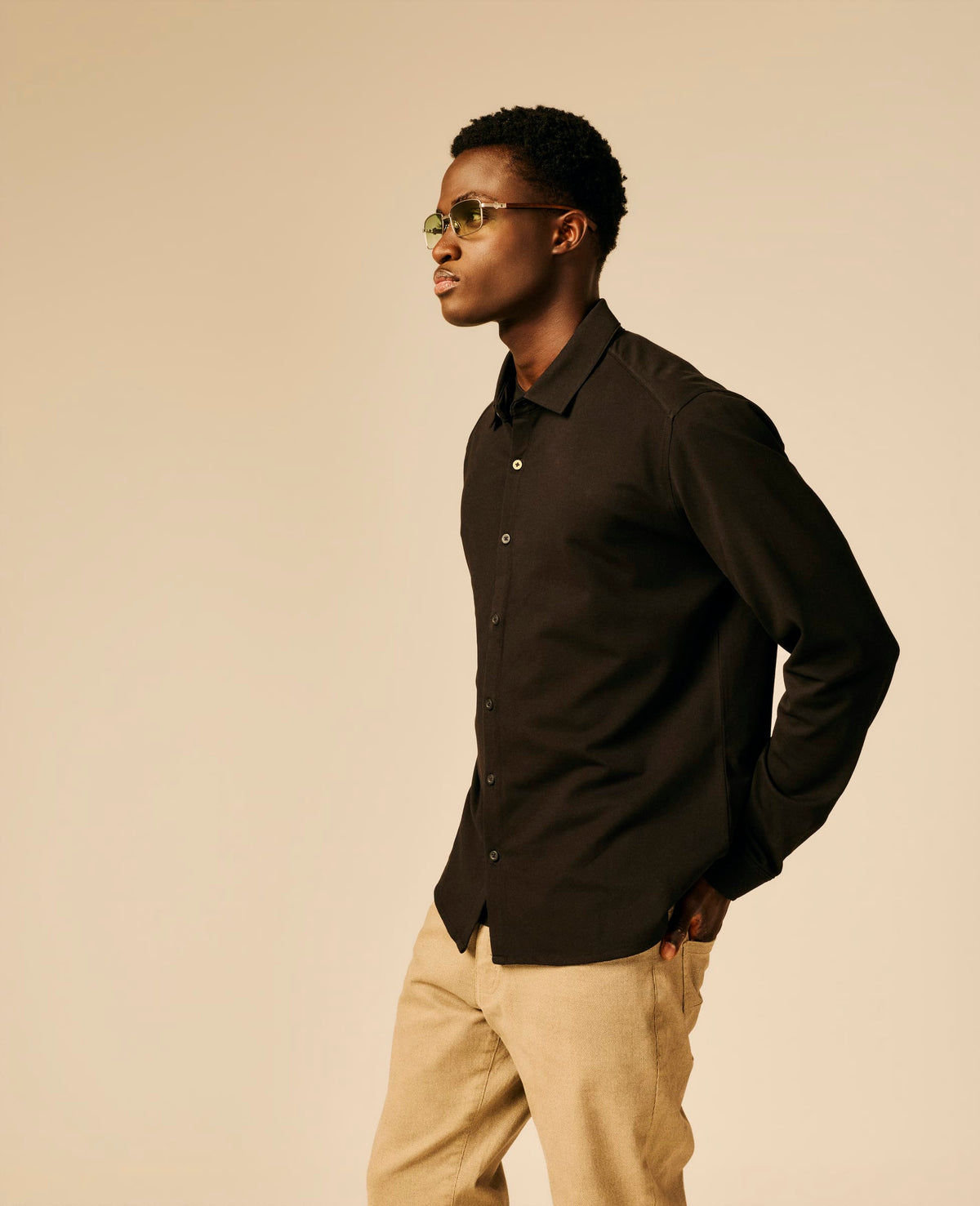 Chemise homme noir - Altra | Sun Valley, vue 3