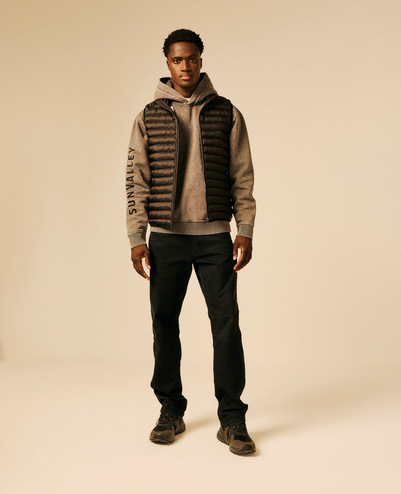 Doudoune sans manches homme noir - Galau | Sun Valley