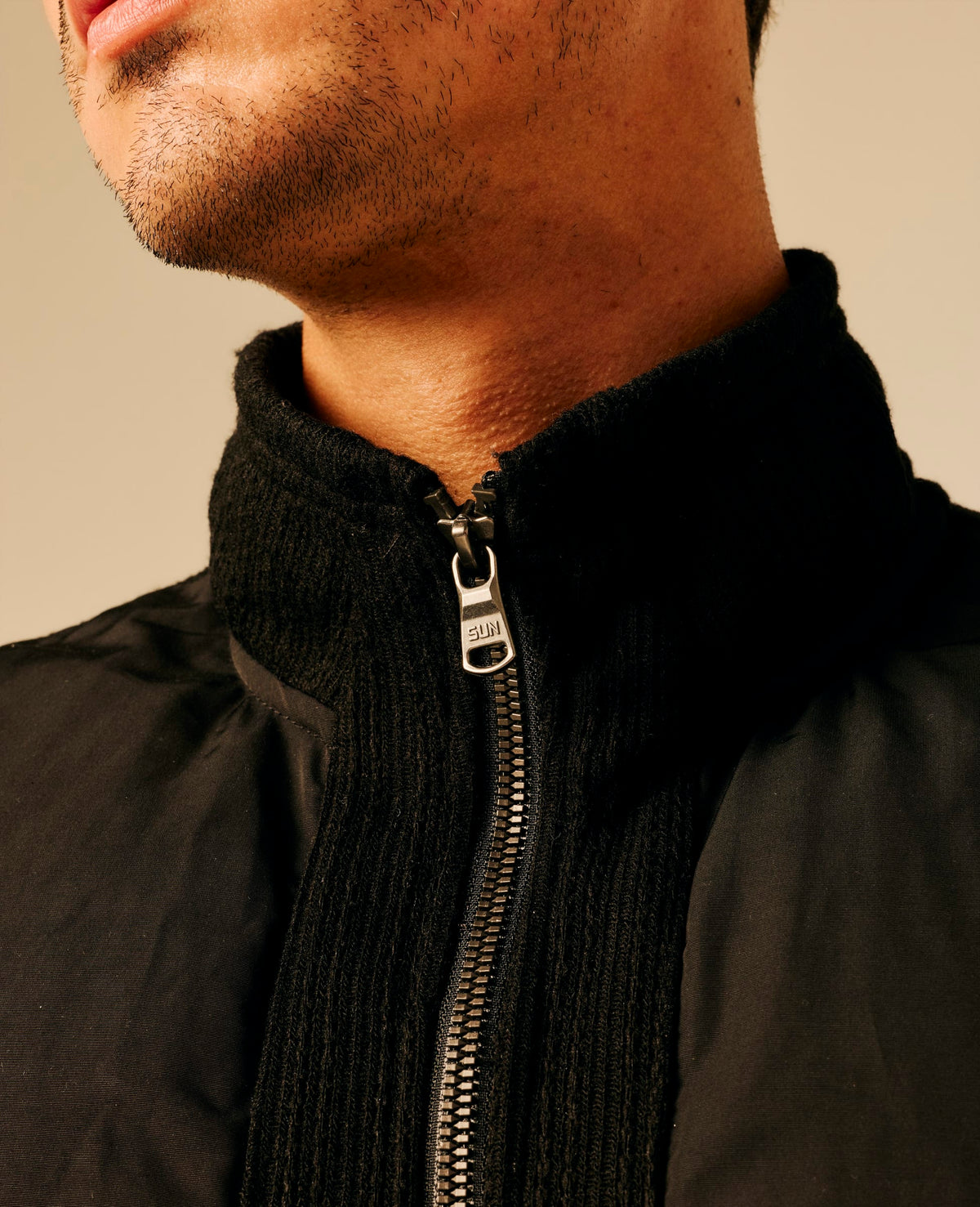Gilet bi-matière homme noir - Ekeberg | Sun Valley, vue 6