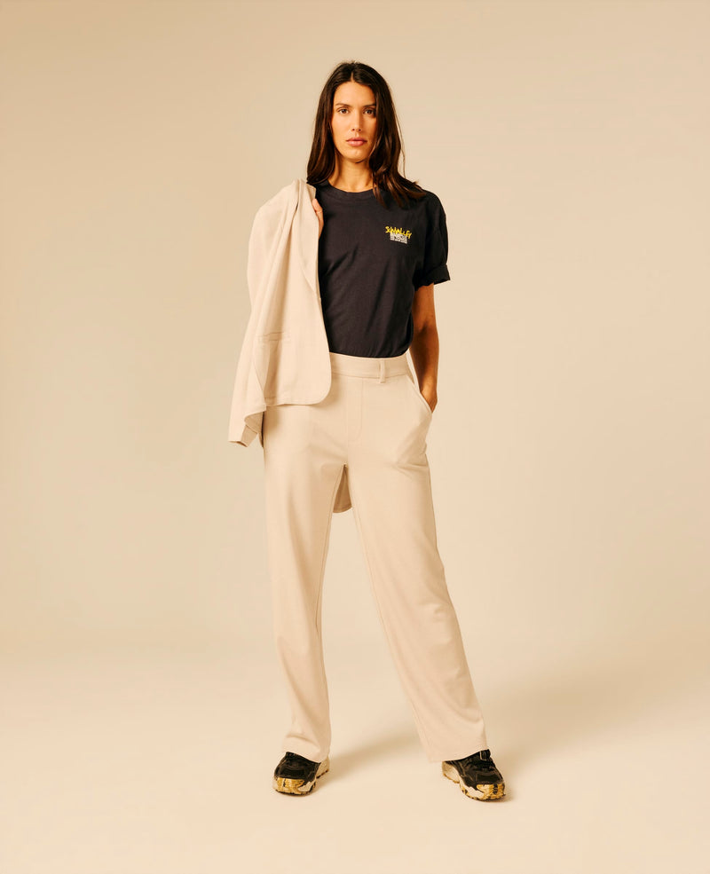 Pantalon femme beige clair - Victom | Sun Valley