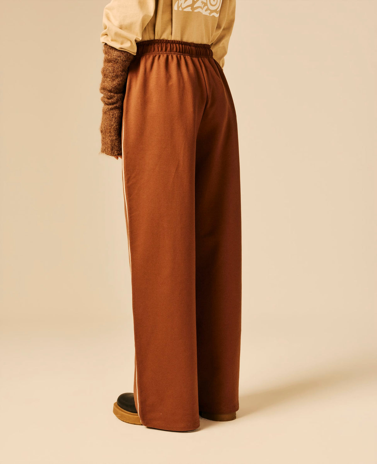 Pantalon femme chocolat - Vadil | Sun Valley, vue 2