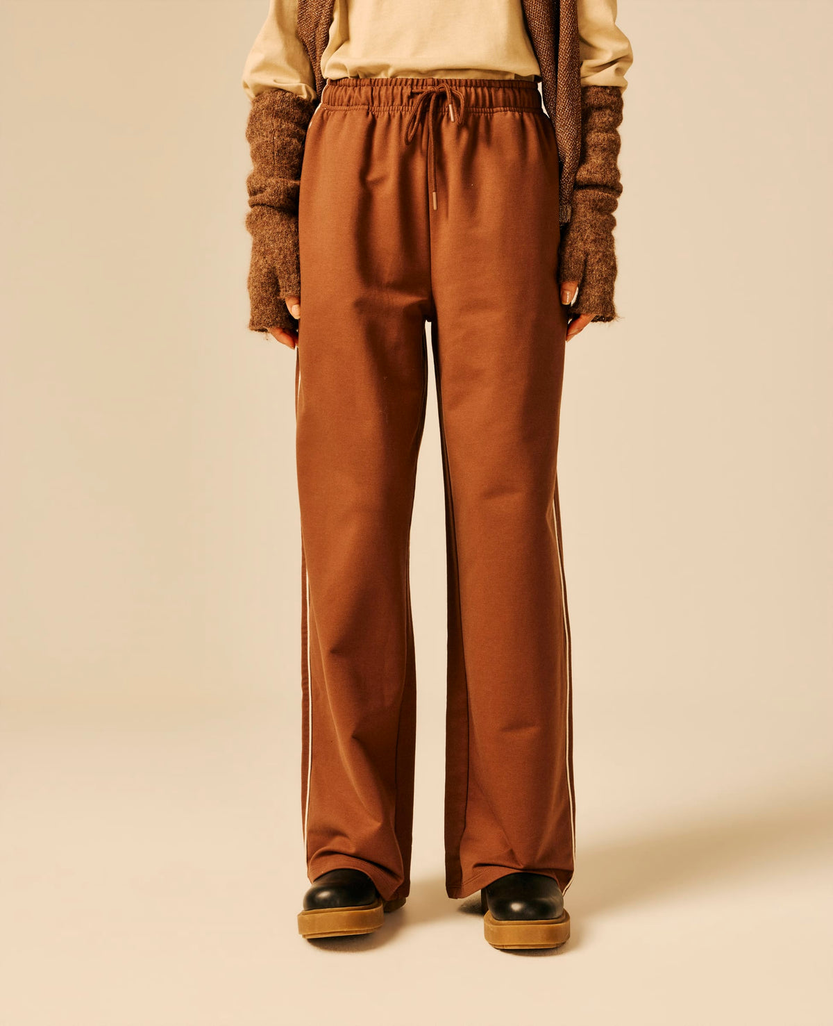 Pantalon femme chocolat - Vadil | Sun Valley, vue 5