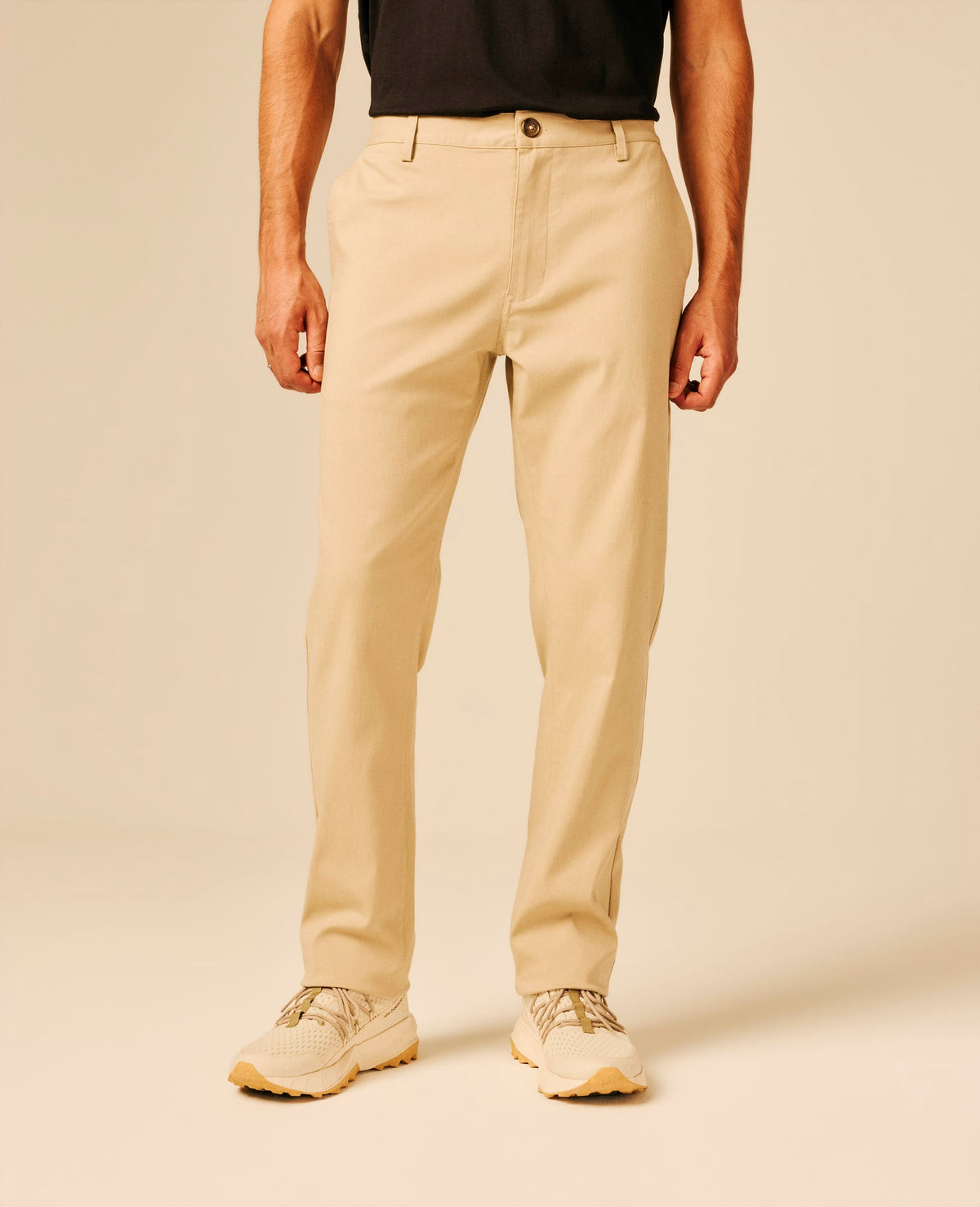 Pantalon homme beige - Wousta | Sun Valley, vue 4