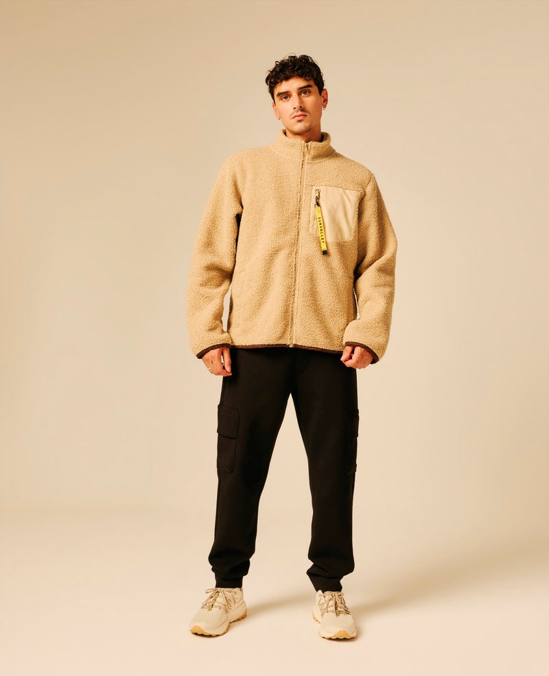 Polaire homme beige - Lambsy | Sun Valley