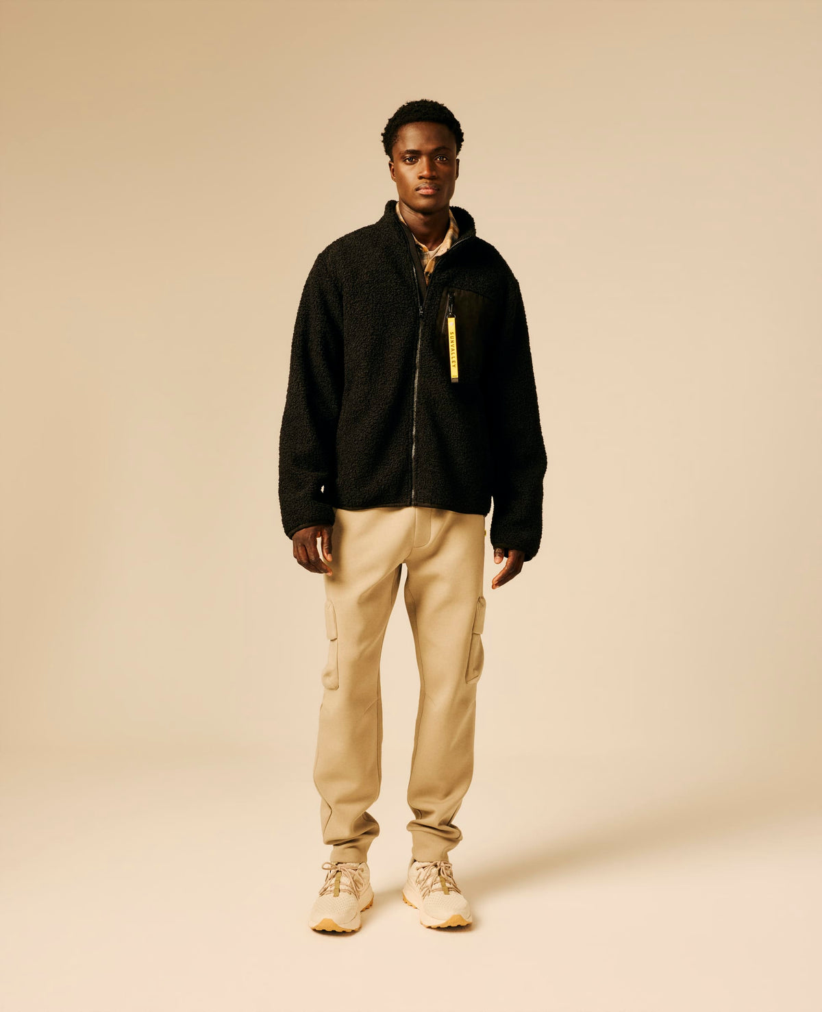 Polaire homme noir - Lambsy | Sun Valley