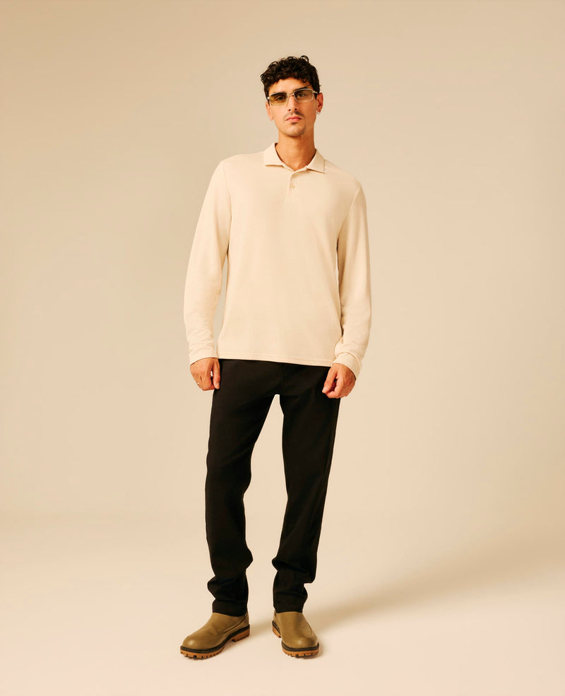 Polo homme beige clair - Biadene | Sun Valley