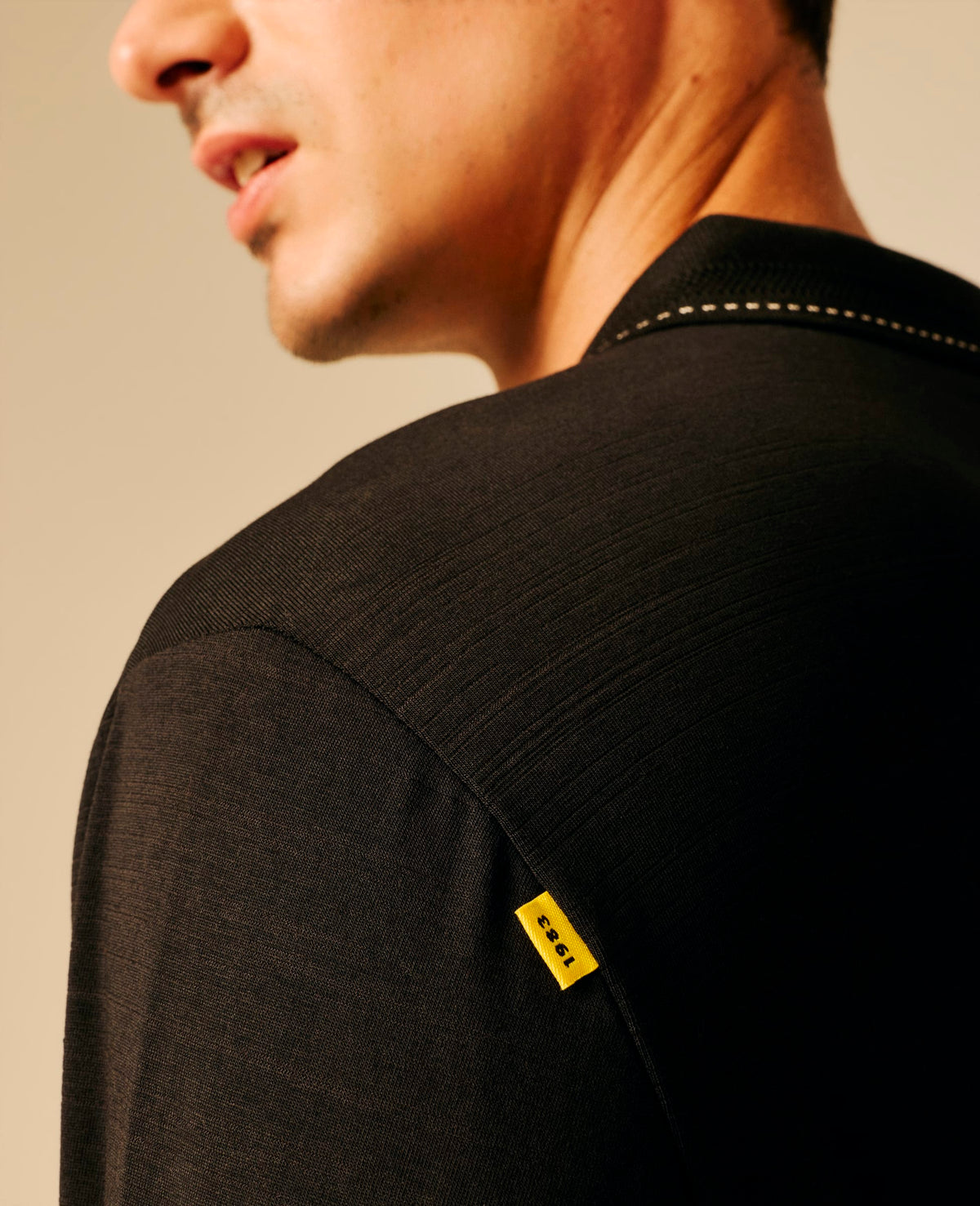 Polo homme noir - Bhadran | Sun Valley, vue 4