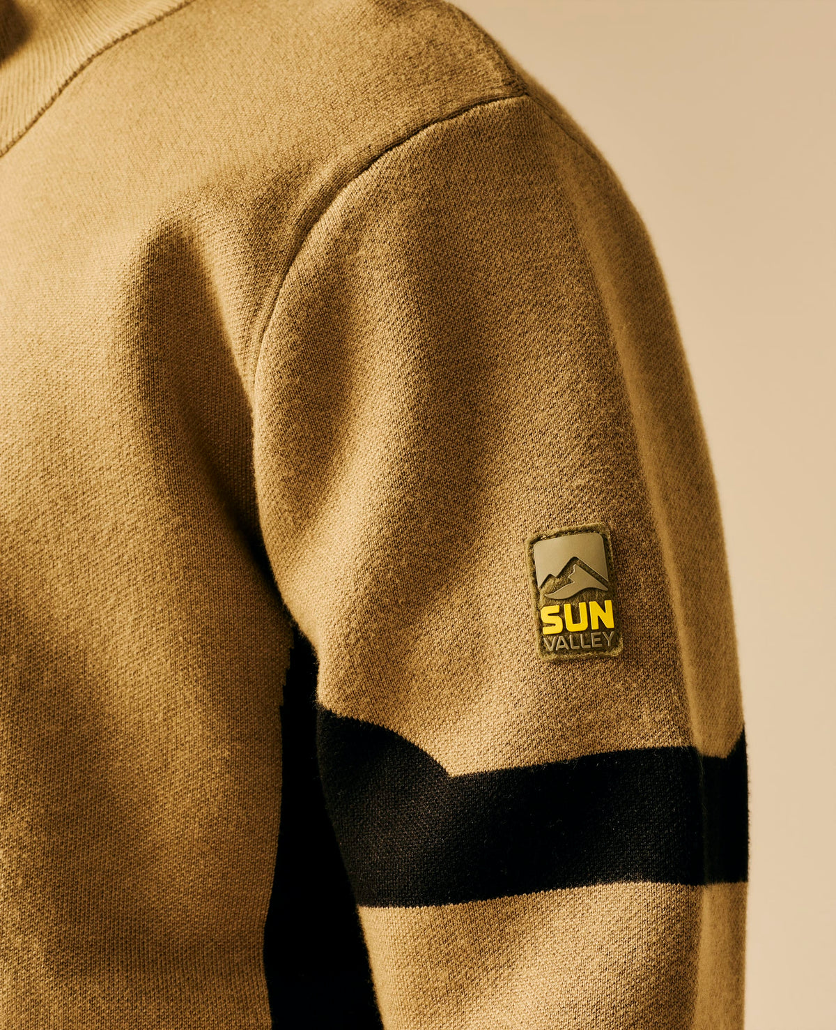 Pull col zippé homme kaki - Hanzo | Sun Valley, vue 6