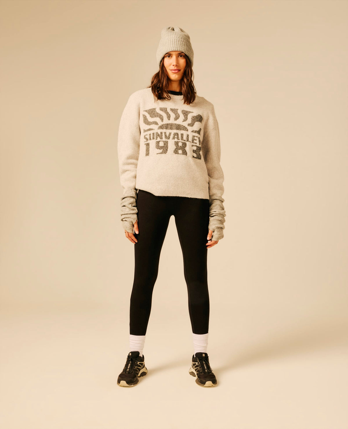 Pull femme gris moyen chiné - Ulvir | Sun Valley