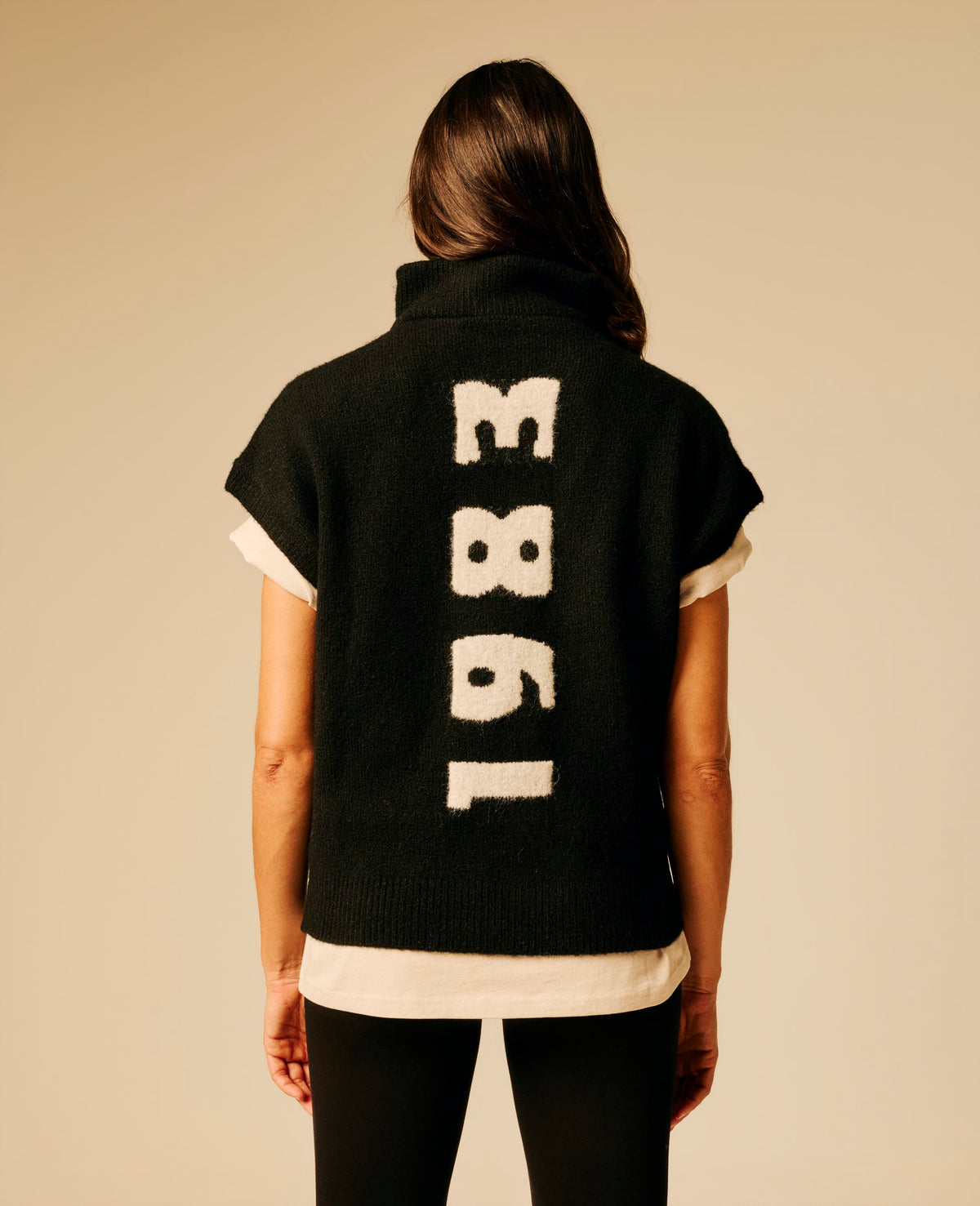 Pull femme noir - Unver | Sun Valley, vue 5