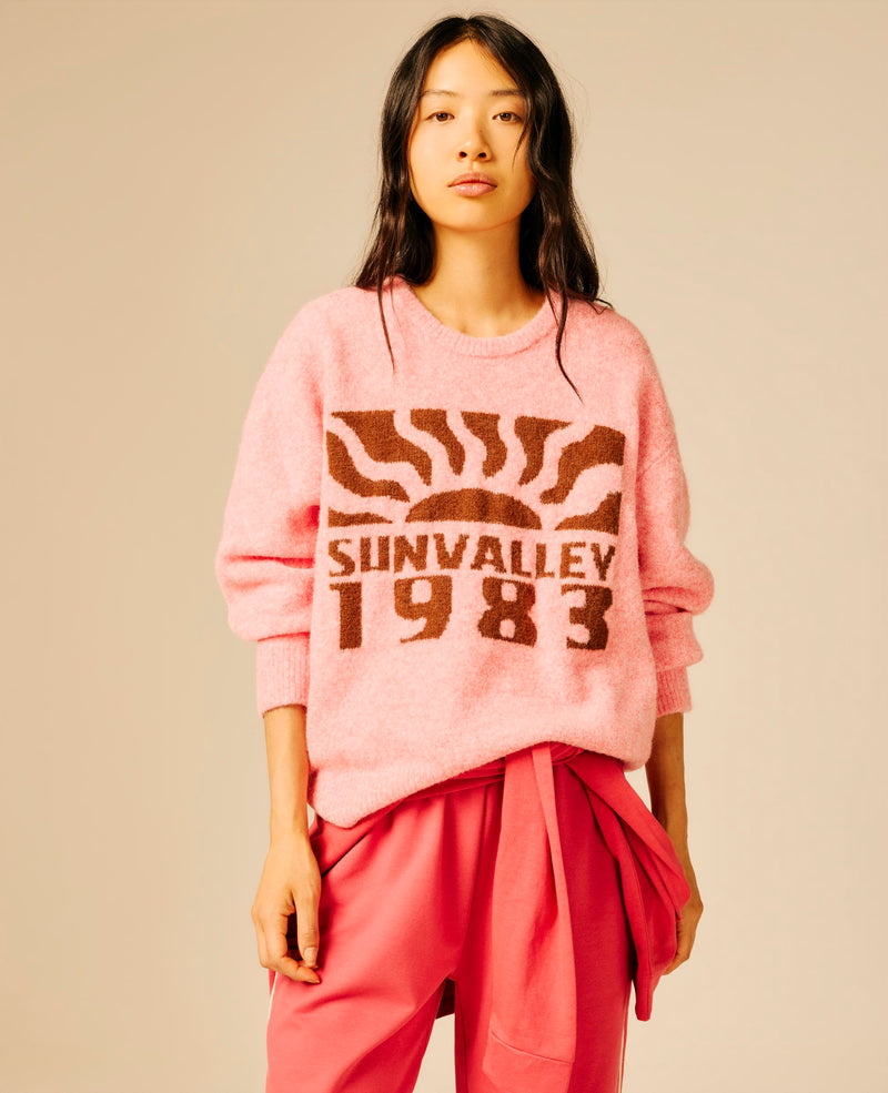Pull femme rose - Ulvir | Sun Valley, vue 3