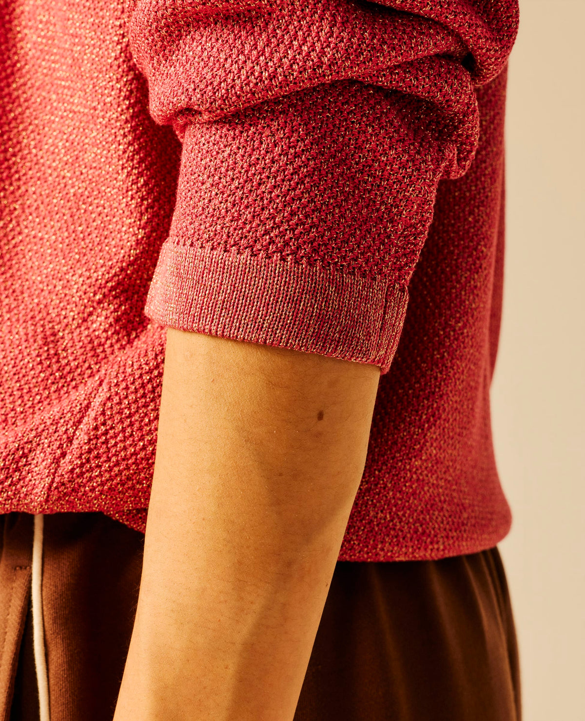 Pull femme rose - Urend | Sun Valley, vue 6