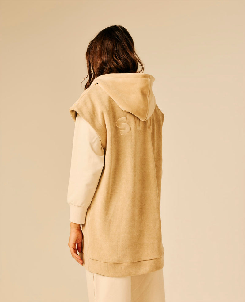 Robe femme beige - Tayca | Sun Valley, vue 2