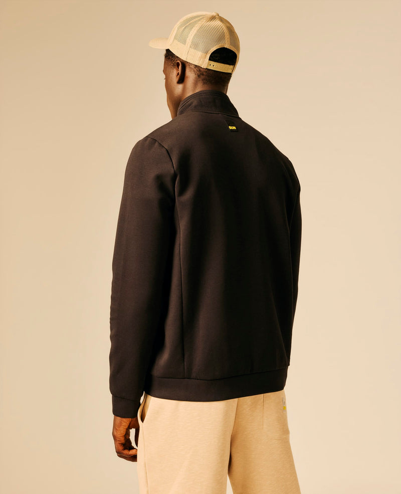 Sweat zippé homme noir - Linkid | Sun Valley, vue 2