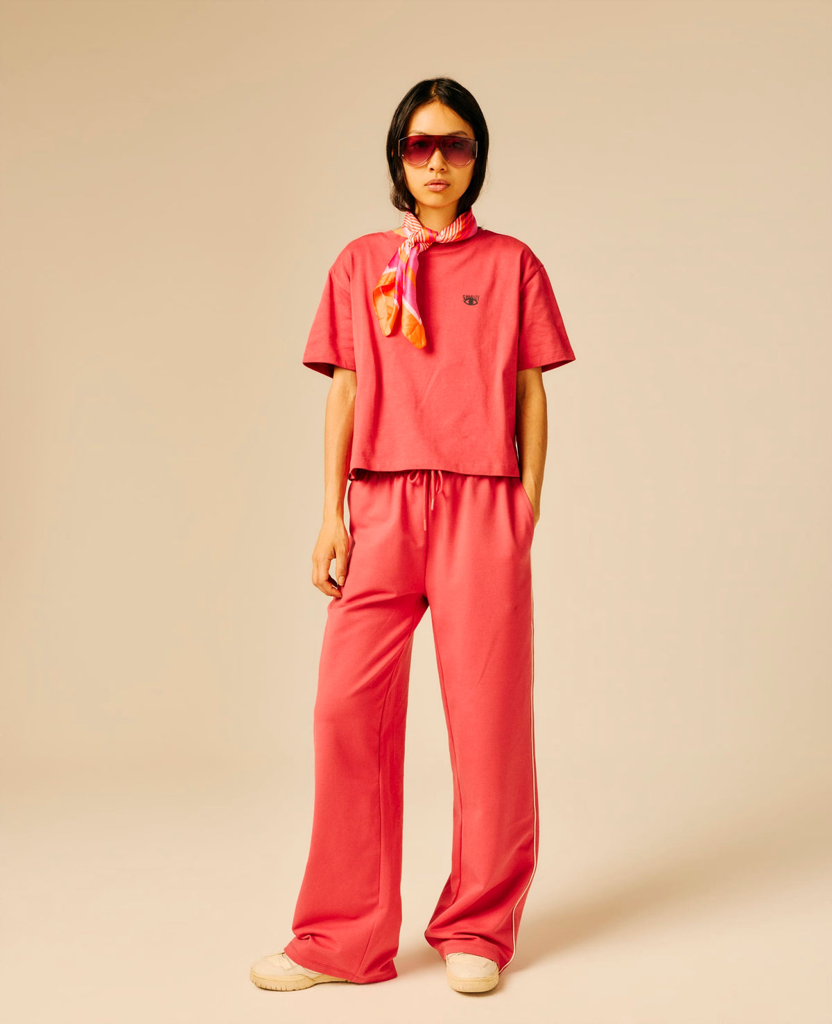 T-shirt femme rose - Pentine | Sun Valley, vue 3