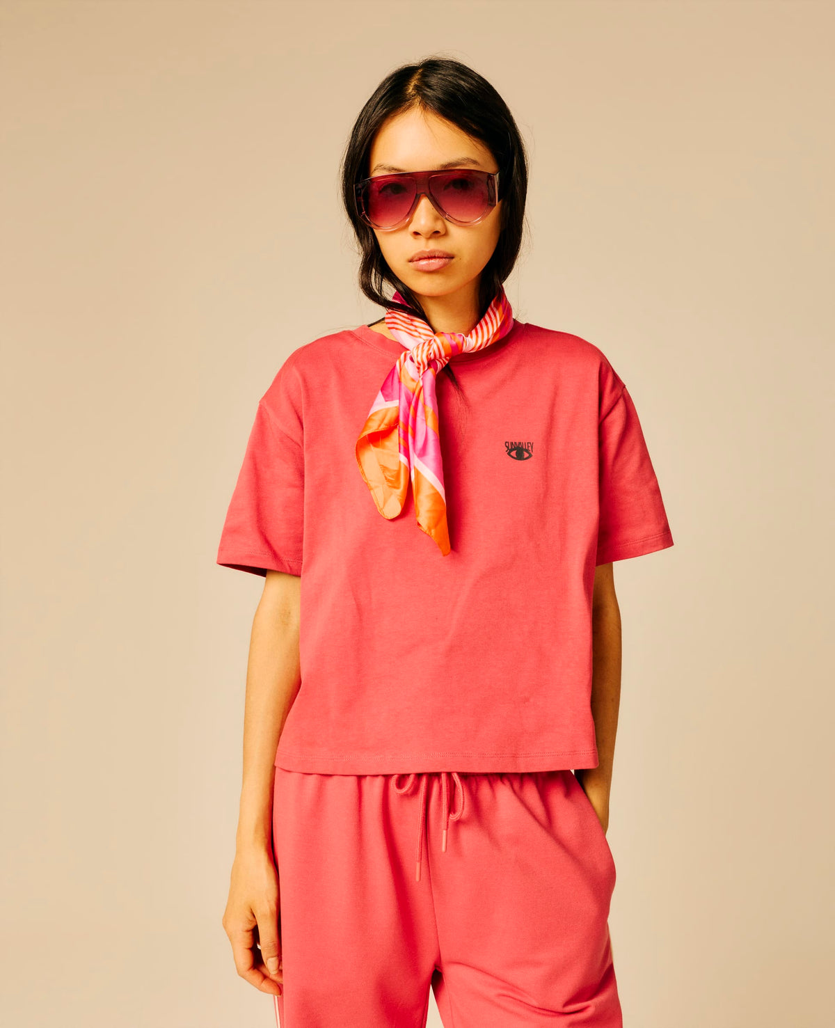 T-shirt femme rose - Pentine | Sun Valley, vue 5