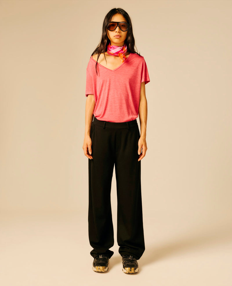 T-shirt femme rose - Pialoh | Sun Valley