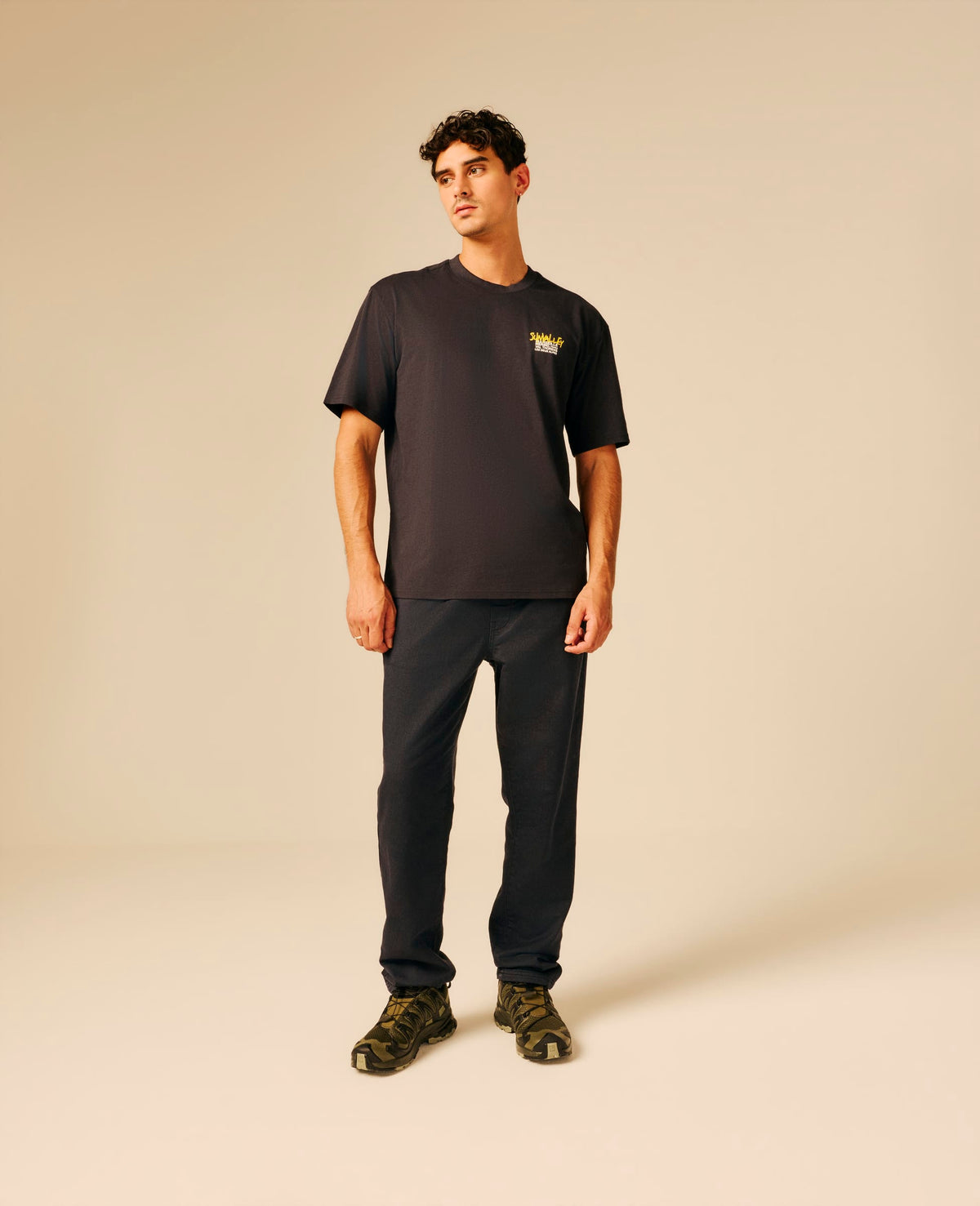 T-shirt homme anthracite Bleu - Captan | Sun Valley